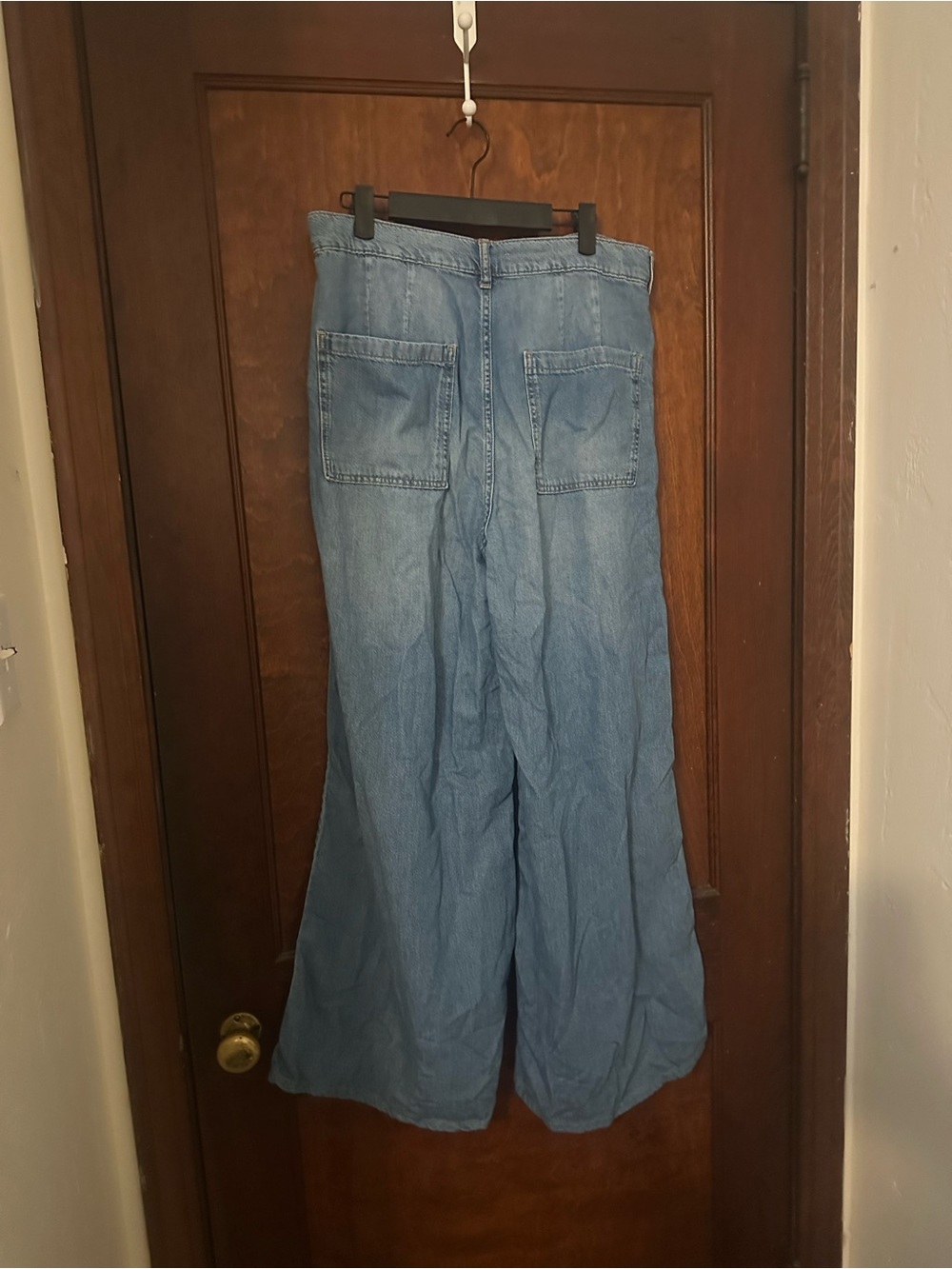 Anthropologie Pilcro The Jane High-Rise wide-Leg Jeans 30 Tall - Picture 3 of 7